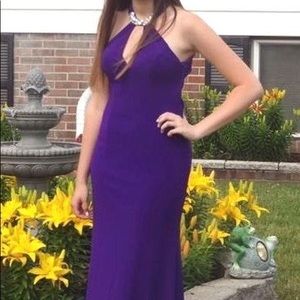 Purple Formal Prom Dress